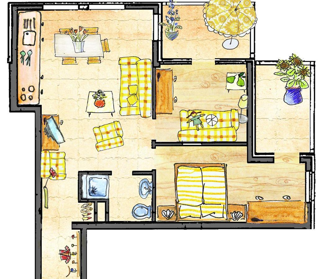 "Villa Laetitia" - Wg 15 - Zentral, Strandnah, 2 Balkone Binz Kültér fotó